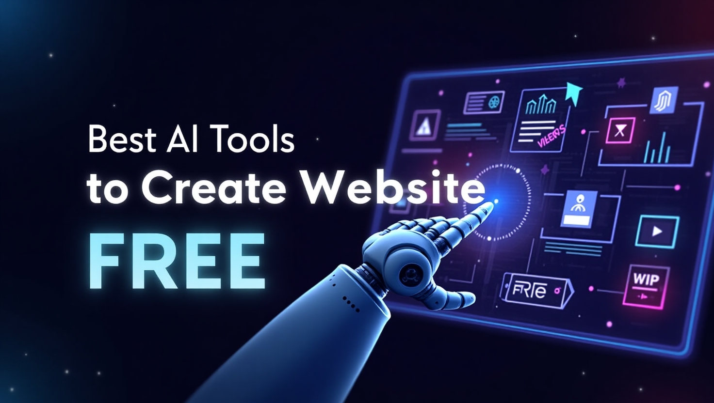 Best AI tools to create a website free