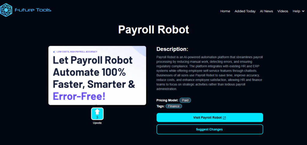 The Future of Financial Automation: In-Depth Guide to 6 AI Tools Transforming Payroll, Invoicing, and Compliance